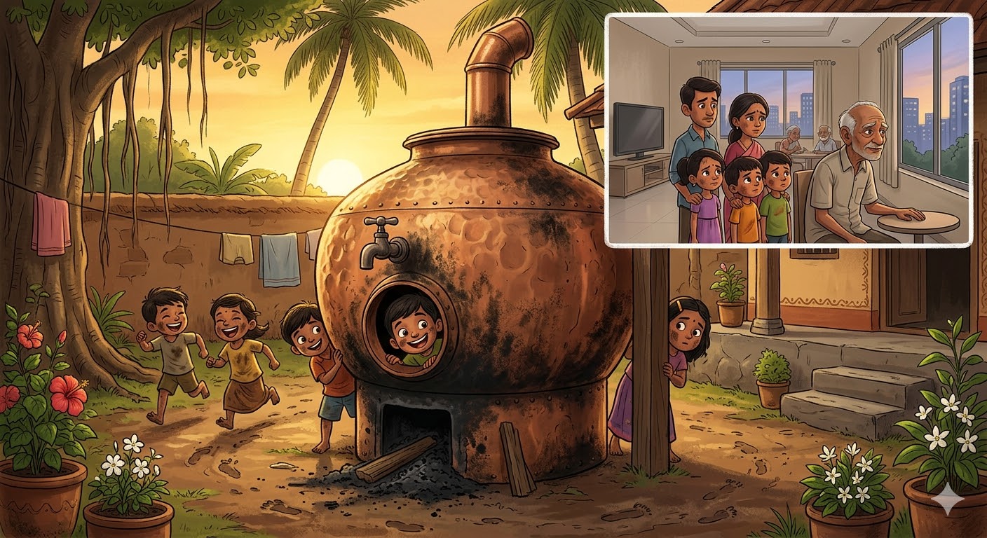 தீபாவளி வெந்நீர் அண்டா