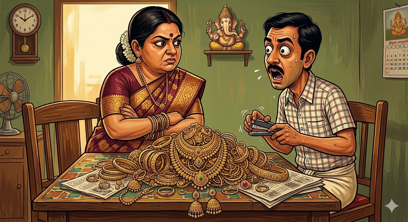 நானும் நகை அணியமாட்டேன்!