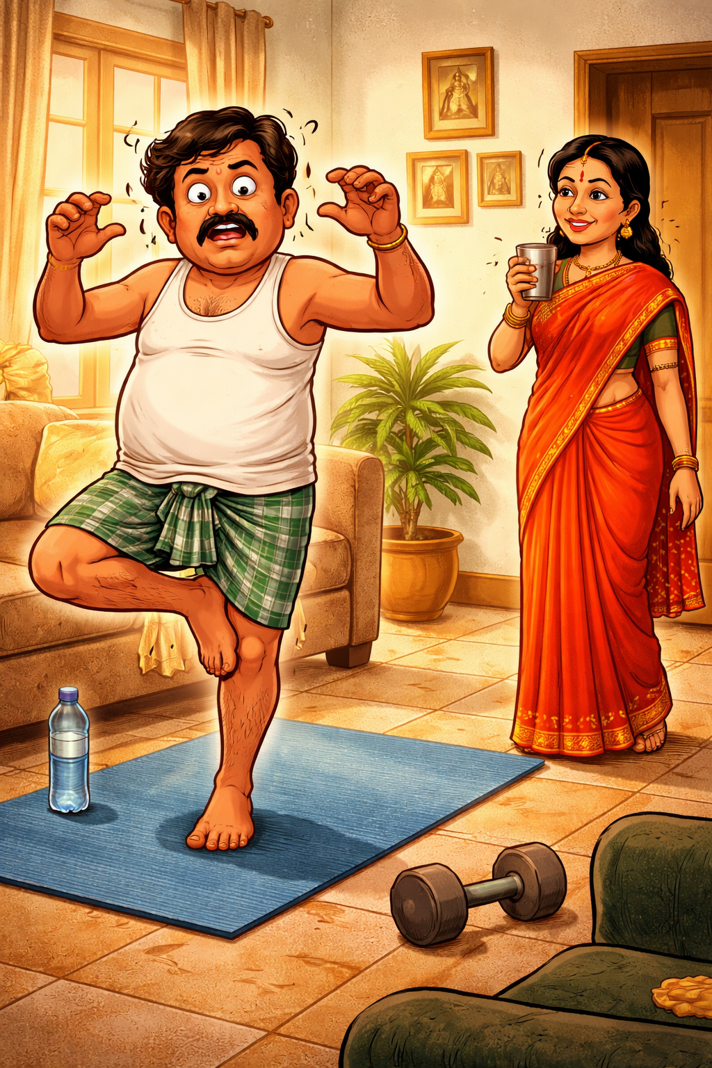 யாகாவாராயினும் யோகா காக்க!